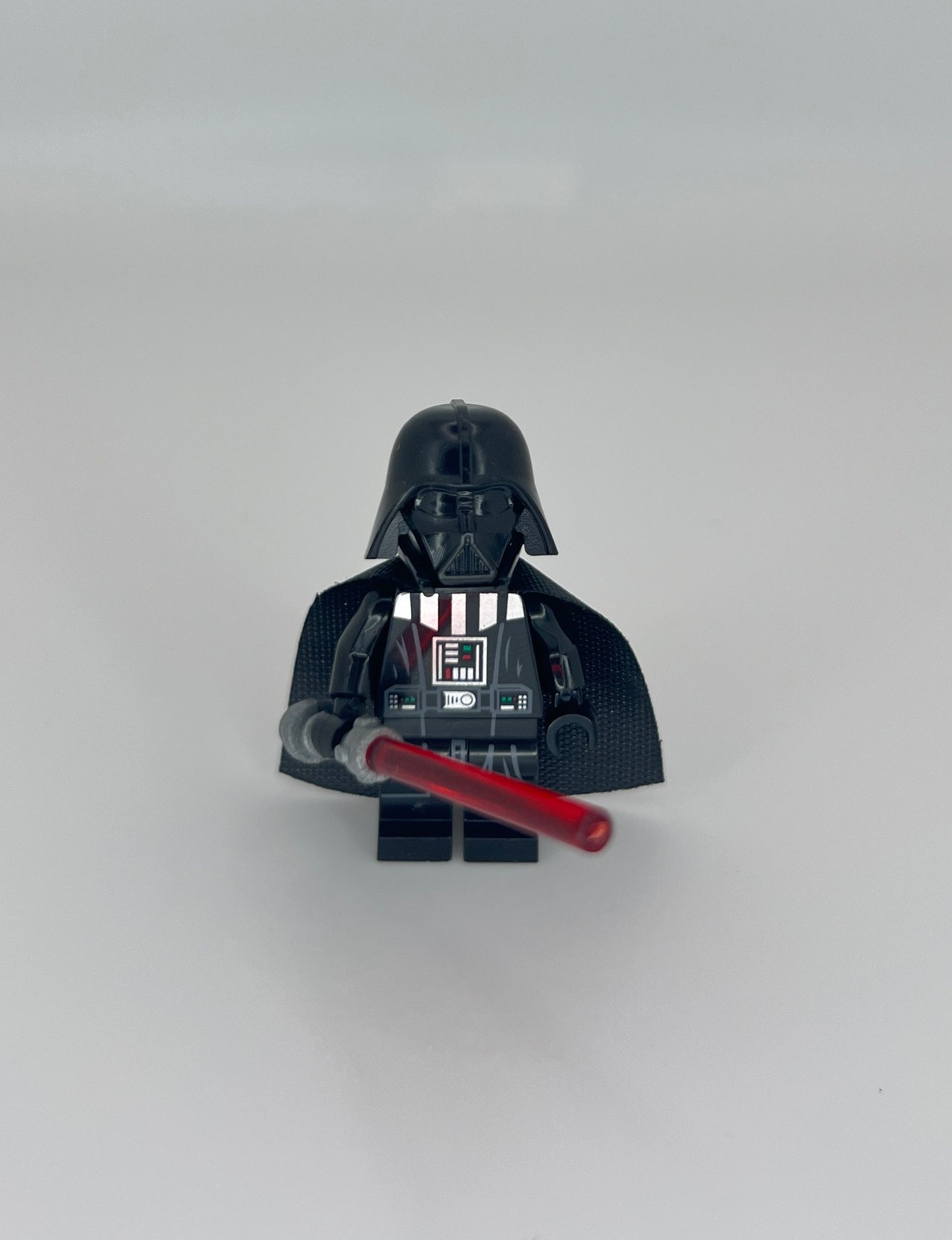 Darth Vader Minifigure – Cape & Red Lightsaber – Sith Lord of the Empire