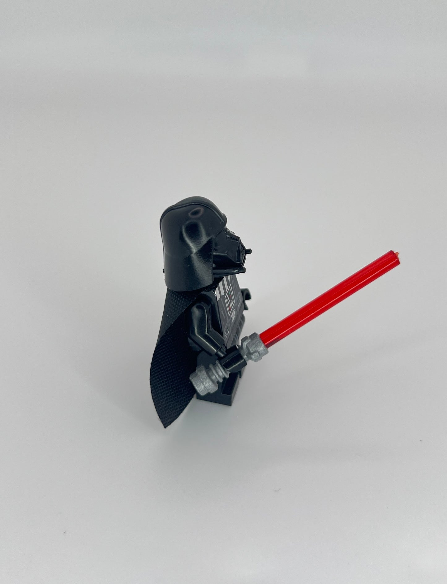 Darth Vader Minifigure – Cape & Red Lightsaber – Sith Lord of the Empire