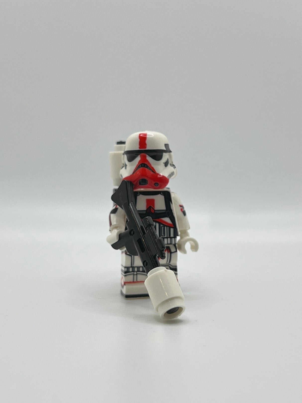 Imperial Shock Trooper Minifigure β Red Marked Elite Stormtrooper