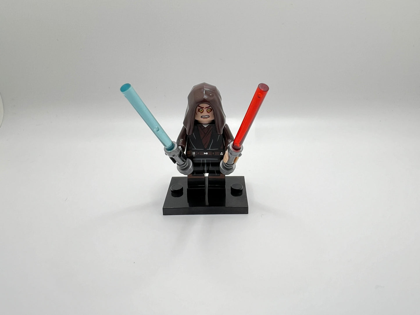 Star Wars Clone Wars Anakin Skywalker Minifigure – Dual Lightsabers + Jedi & Sith Faces