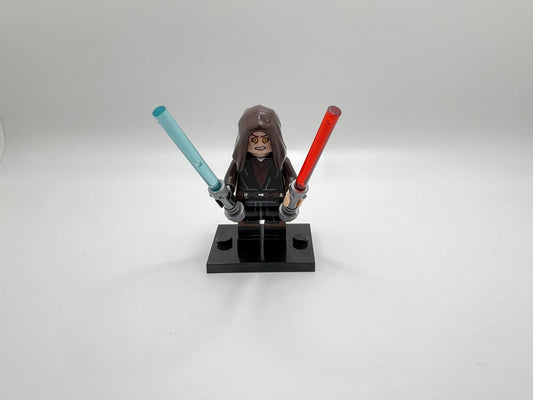 Star Wars Clone Wars Anakin Skywalker Minifigure – Dual Lightsabers + Jedi & Sith Faces