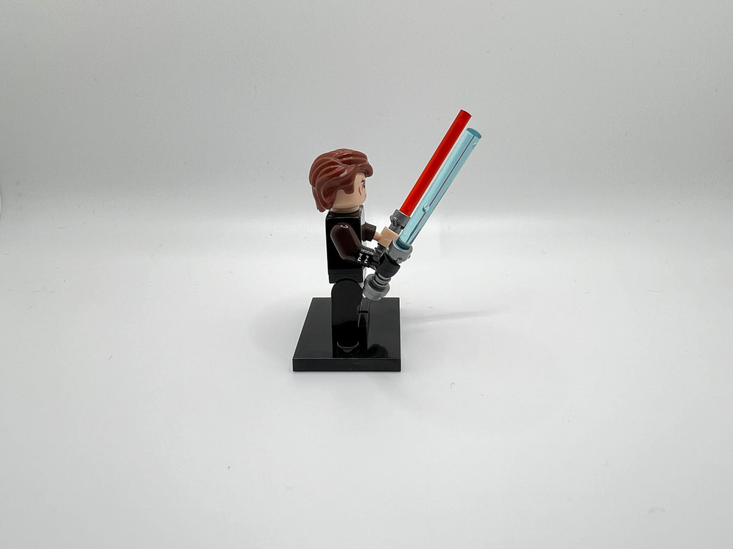 Star Wars Clone Wars Anakin Skywalker Minifigure – Dual Lightsabers + Jedi & Sith Faces