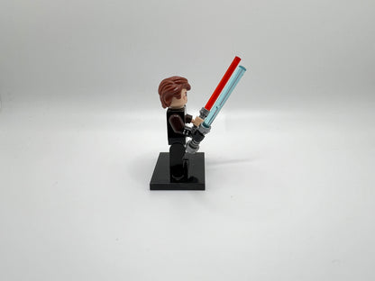 Star Wars Clone Wars Anakin Skywalker Minifigure – Dual Lightsabers + Jedi & Sith Faces