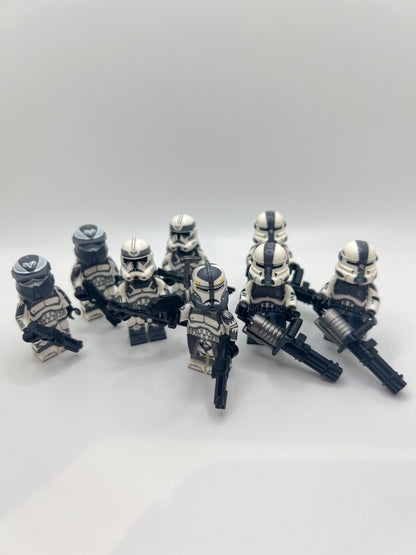 104th Wolfpack Infantry Battlepack – Star Wars Custom Clone Trooper Minifigures