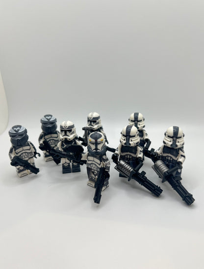 104th Wolfpack Infantry Battlepack – Star Wars Custom Clone Trooper Minifigures