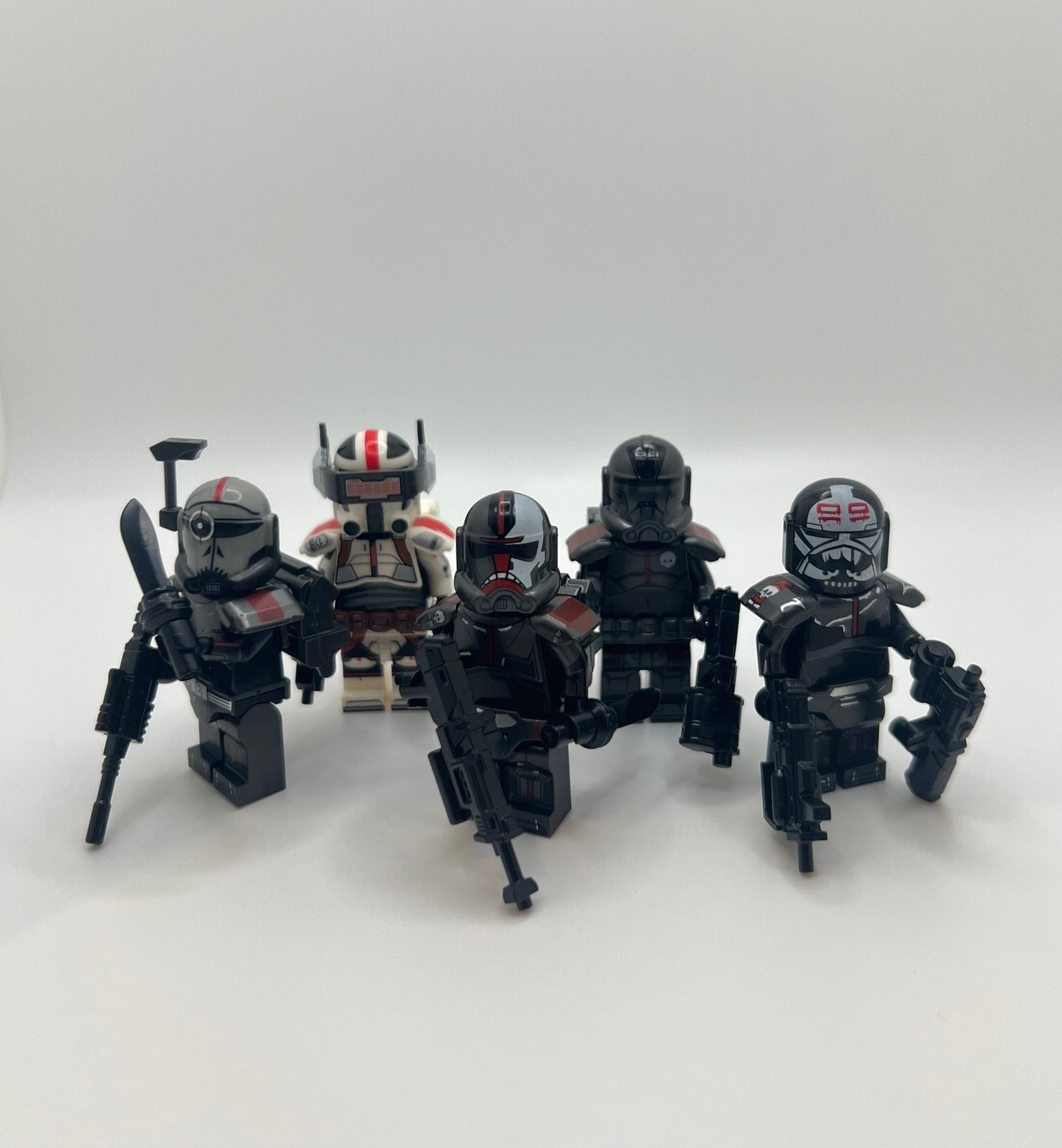 Star Wars Clone Force 99 Elite Black Commandos