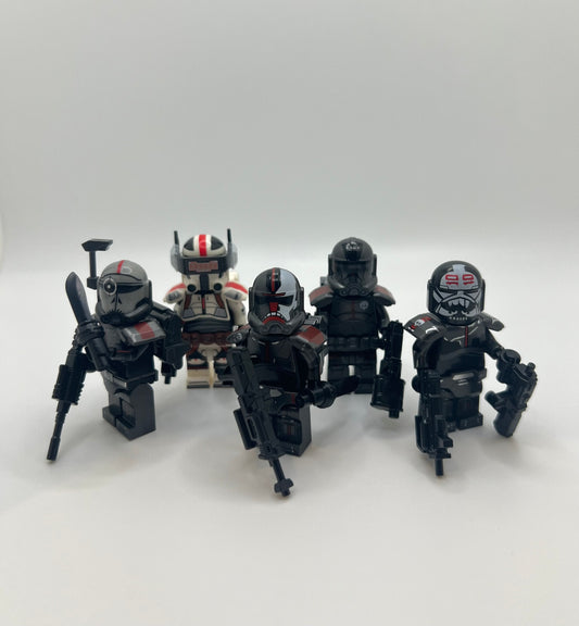 Star Wars Clone Force 99 Elite Black Commandos