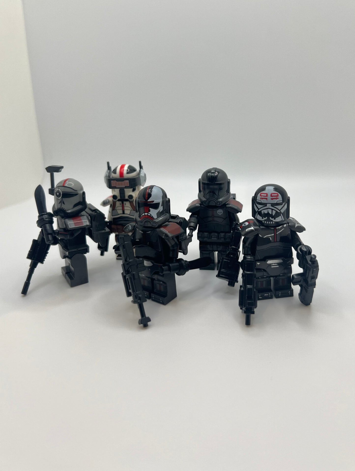 Star Wars Clone Force 99 Elite Black Commandos
