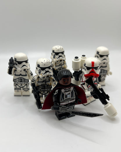 Imperial Remnant Battlepack – 6 Minifigure Set – Moff Gideon, Stormtroopers & Shock Trooper