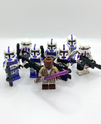 187th Legion Battlepack Mace Windu Purple Clone Trooper
