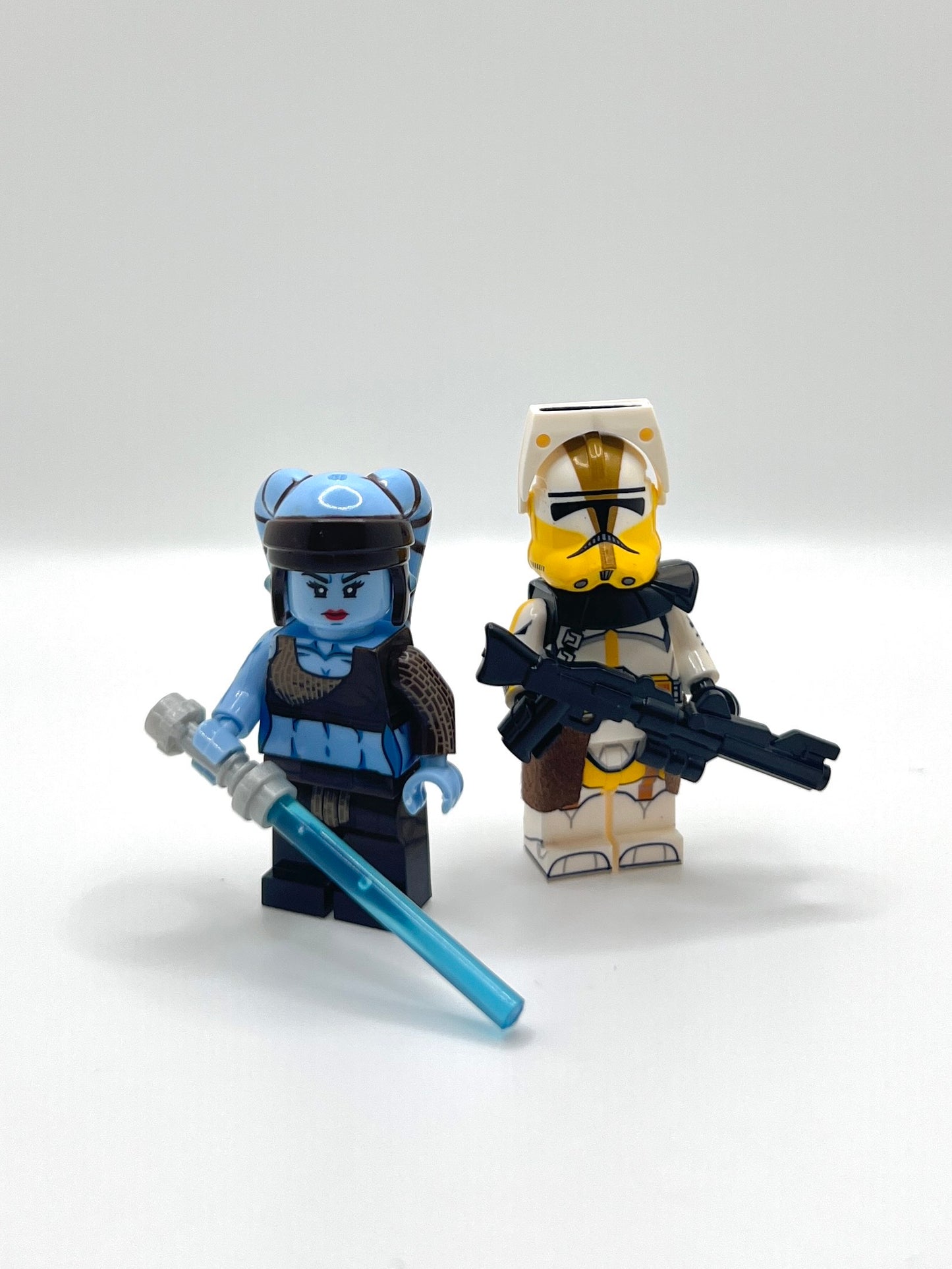 Aayla Secura Commander Bly 327th Star Corps Clone Trooper