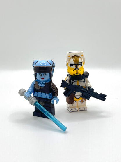 Aayla Secura Commander Bly 327th Star Corps Clone Trooper