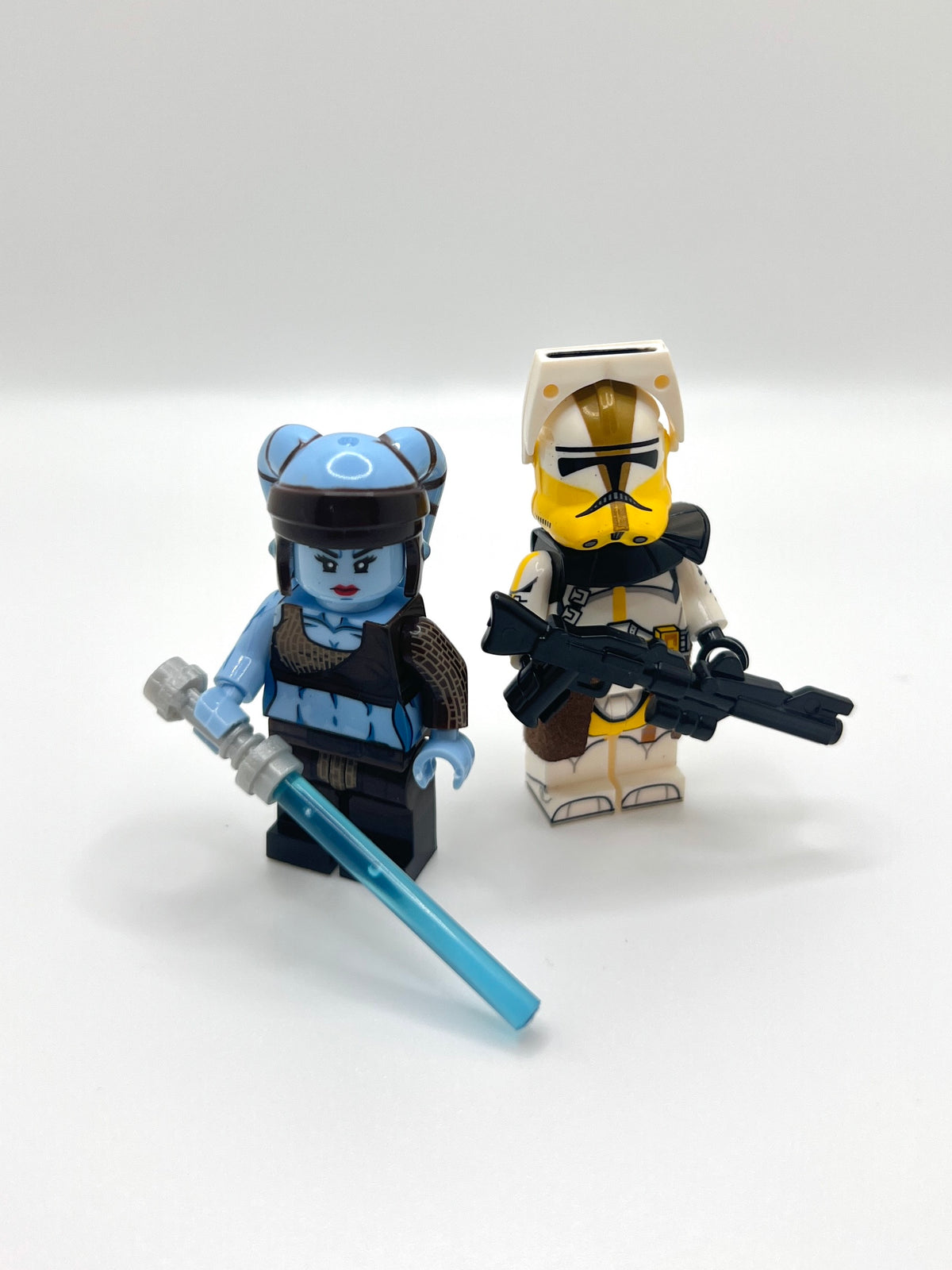 Aayla Secura Commander Bly 327th Star Corps Clone Trooper