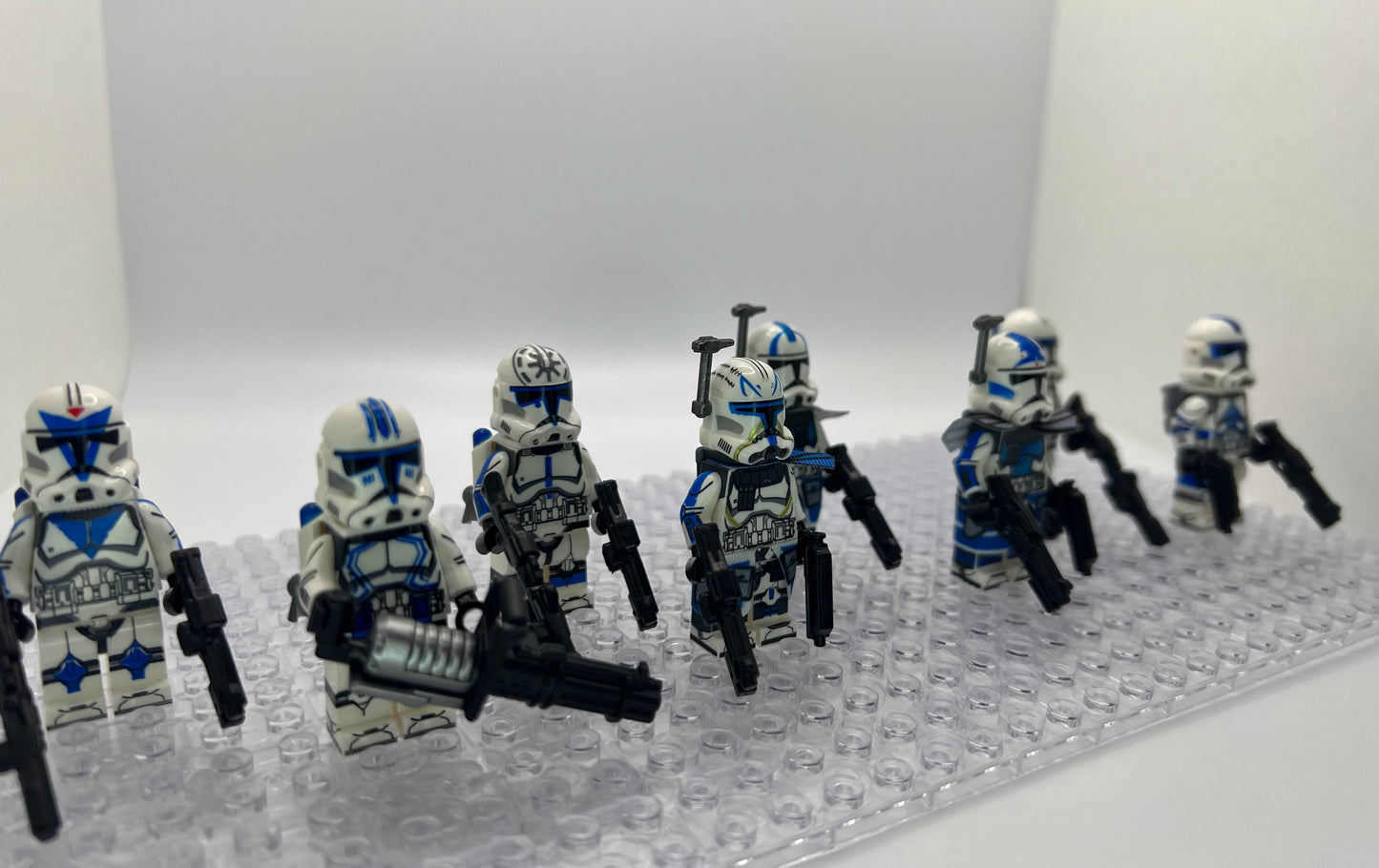 Star Wars 501st Minifigure Set with Weapons & Accessories