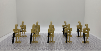 Star Wars B1 Battle Droid Minifigures With Blasters