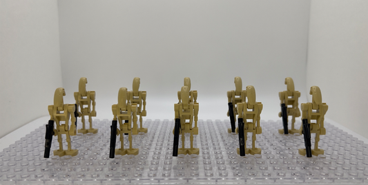 Star Wars B1 Battle Droid Minifigures With Blasters