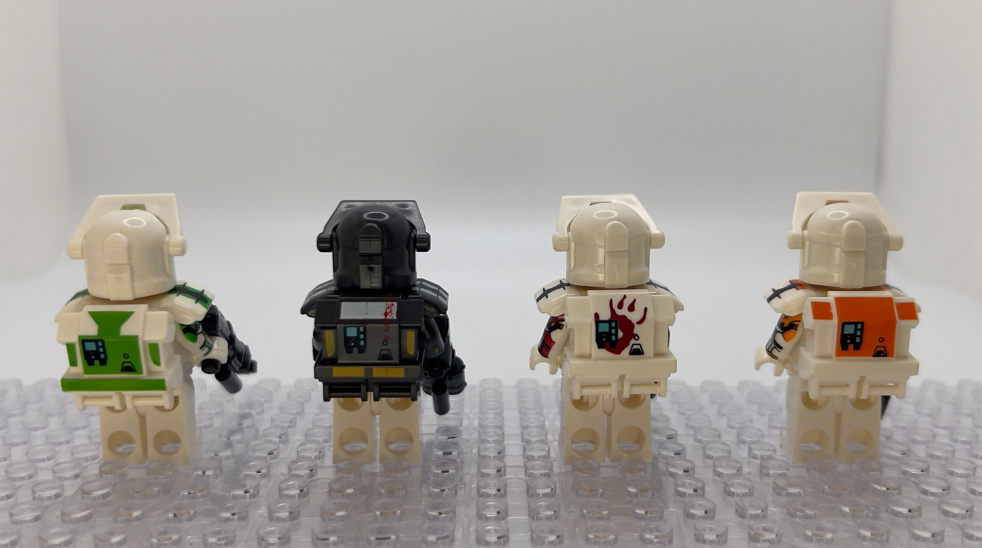 Star Wars Clone Commando Minifigure Set With Weapons & Accessories