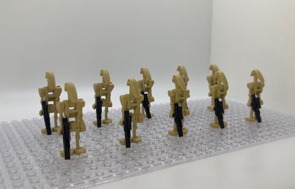 Star Wars B1 Battle Droid Minifigures With Blasters