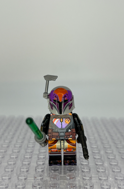 Star Wars Sabine Wren Minifigure With Weapons & Accessories