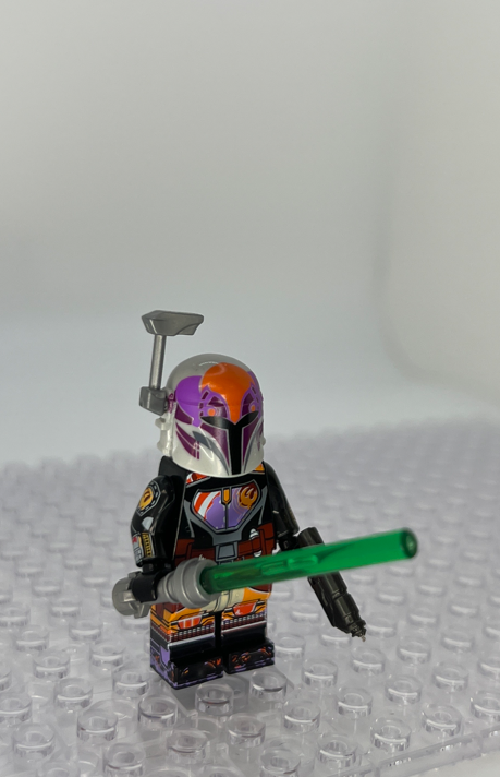 Star Wars Sabine Wren Minifigure With Weapons & Accessories