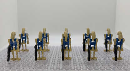 Star Wars B1 Pilot Battle Droid Minifigures With Blasters